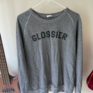 Glossier brand sweatshirt XL
